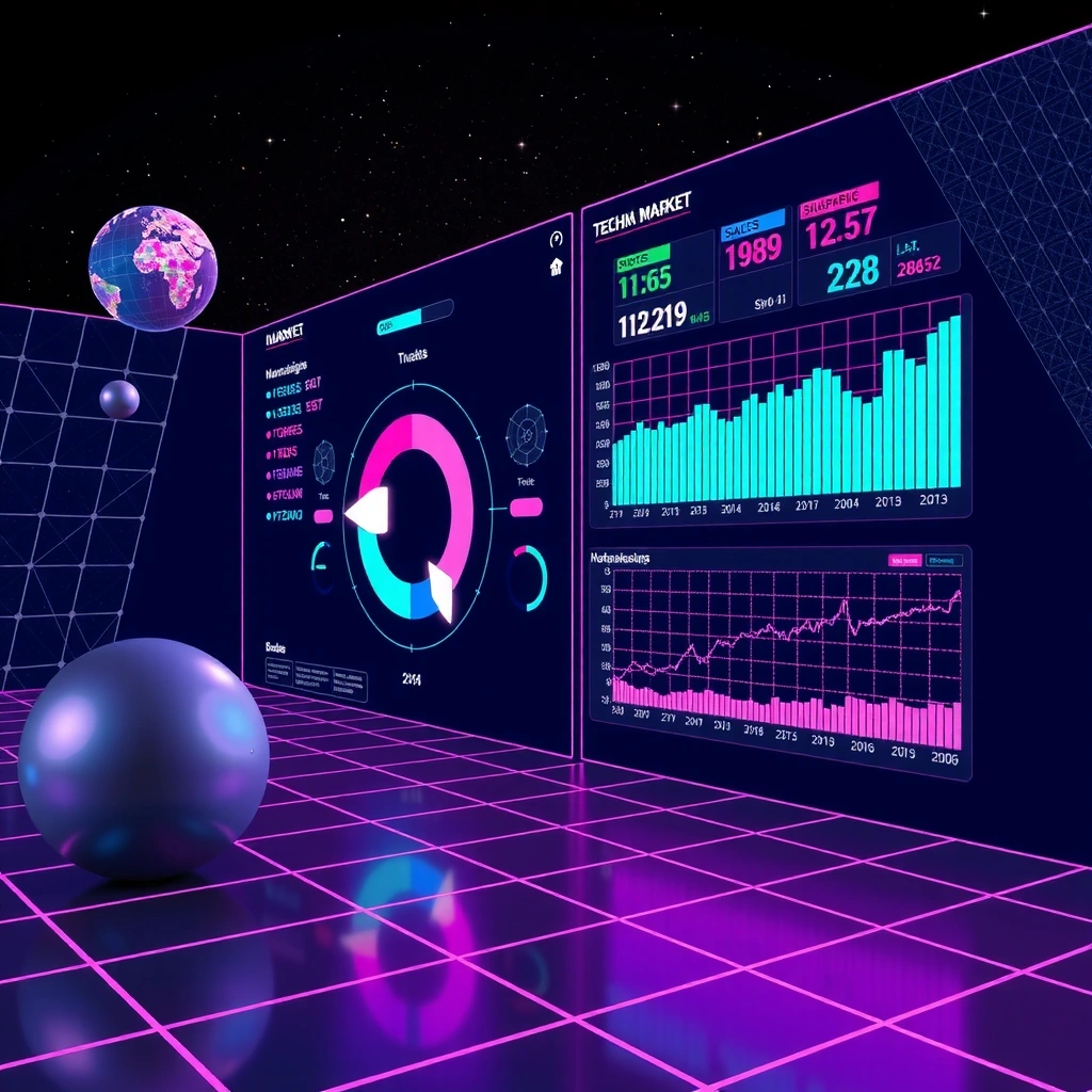 Gráficos de análisis técnico en Cosmic Market